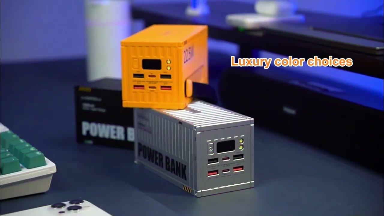 Power Bank 50000mAh Portable Charger LED Light Powerbank Wopow #wopow # powerbank #50000mah #camping 