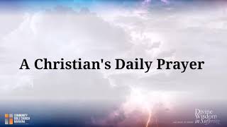 Watch Sovereign Grace Music A Christians Daily Prayer video