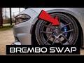 BREMBO BRAKE KIT INSTALLATION ON V6 CHARGER (DIY)
