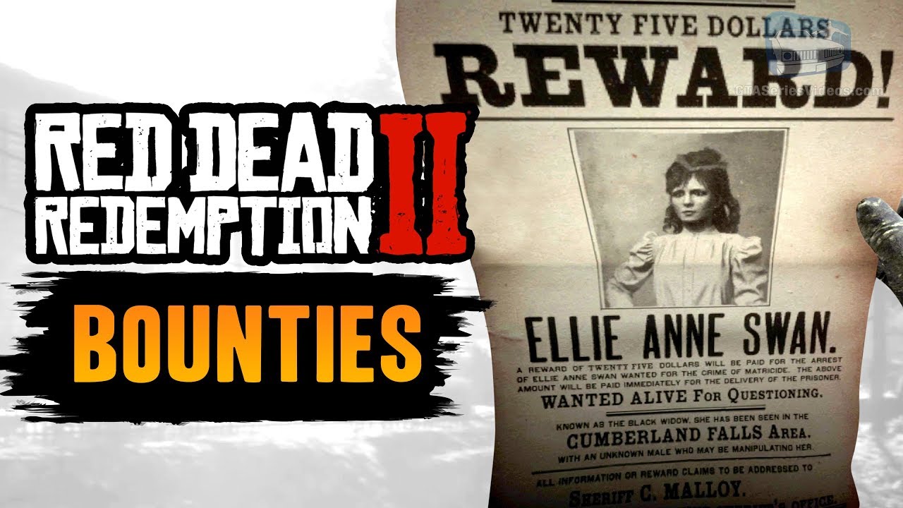 Redemption 2 All Bounties [RDR2 Bounty Hunter]