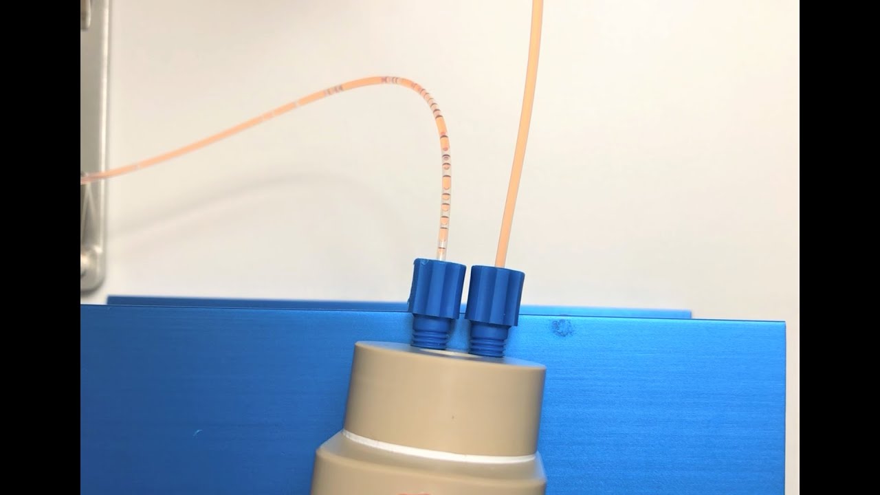 How bubble traps work? Demo of air bubbles removal. Inline traps. YouTube