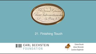 Restoring a fortepiano for the Carl Bechstein Foundation. 21. Finishing Touch