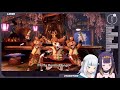 [hololive] Ina blows the dango song with her hunting horn [Monster Hunter Rise] [Gura Ina Collab]