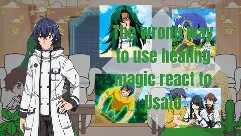THE WRONG WAY TO USE HEALING MAGIC REACT TO USATO || NO PART 2!!! ||