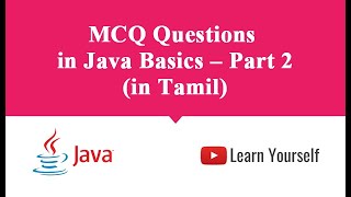 Celebrity Multiple Choice Questions in Java Basics Part 2(Tamil) Wealth