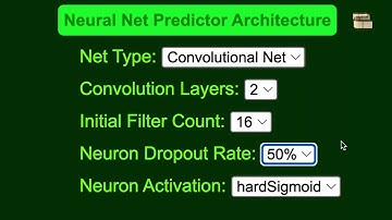 Neural Nets vs. Cellular Automata tutorial: Net Architecture