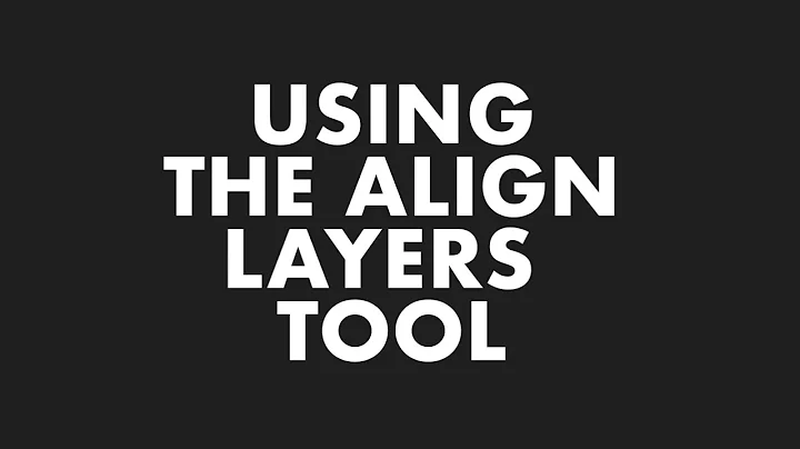 The truth about the After Effects align tool, it's simpler than you think