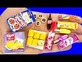 DIY MINIATURE FOOD AND SWEETS, COOKIE, ICE CREAM, JELLY BEAN, SODA, CHEWY CANDIES, CAKE