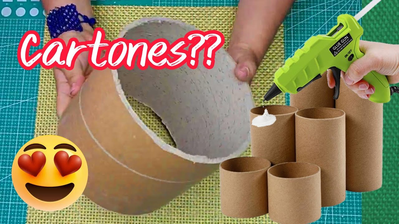 ASÍ DECORO LOS CARTONES Y QUEDAN HERMOSOS👌 !!IIDEAS CREATIVAS PARA EL HOGAR!!