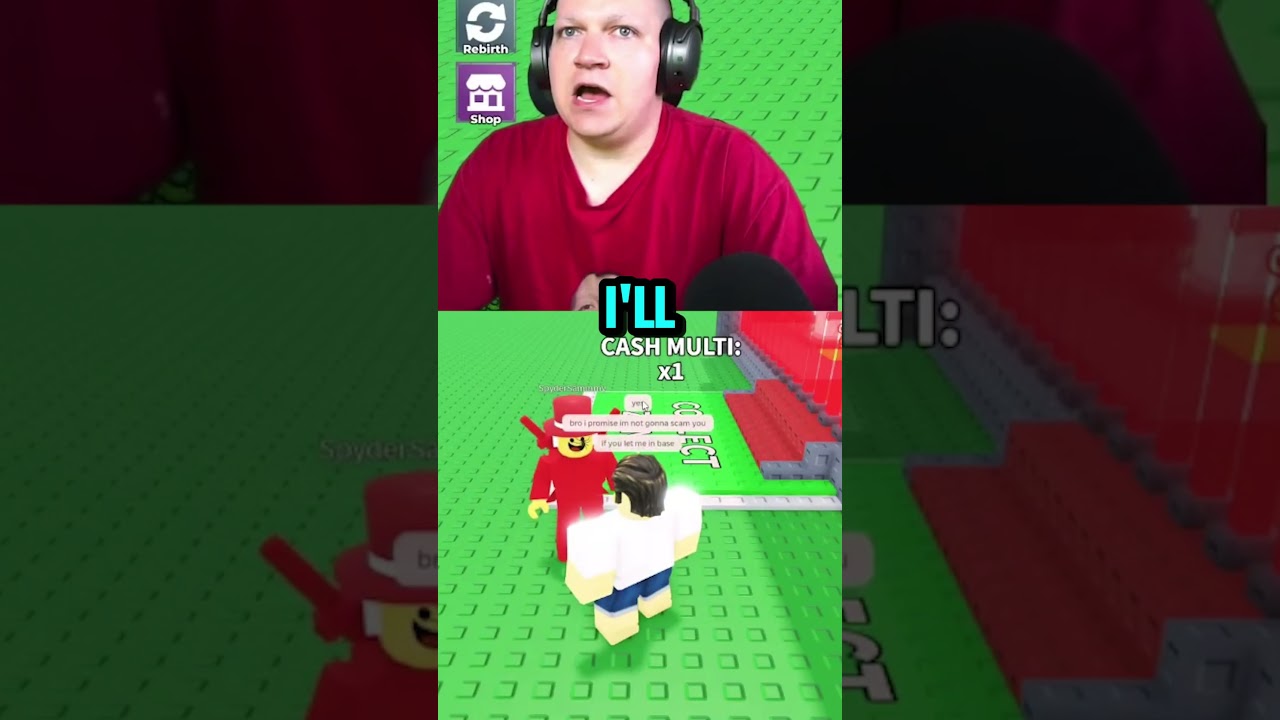steak scams sammy on live #roblox