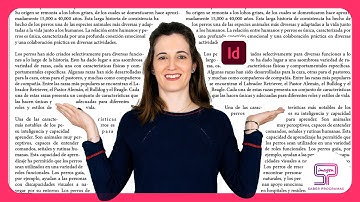 ✅ Cómo AJUSTAR TEXTO alrededor de la IMAGEN en InDesign 👉🏼 [CEÑIR Texto]