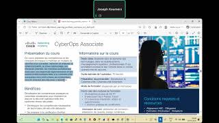 FORMATION CISCO CYBEROPS