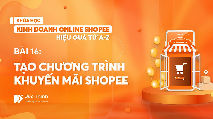 Hướng dẫn cách đăng giảm giá trên shopee