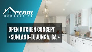 Open Concept Kitchen Remodel - Sunland-Tujunga