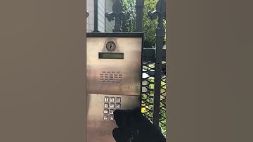 Multi Unit Intercom Security System with Access Control