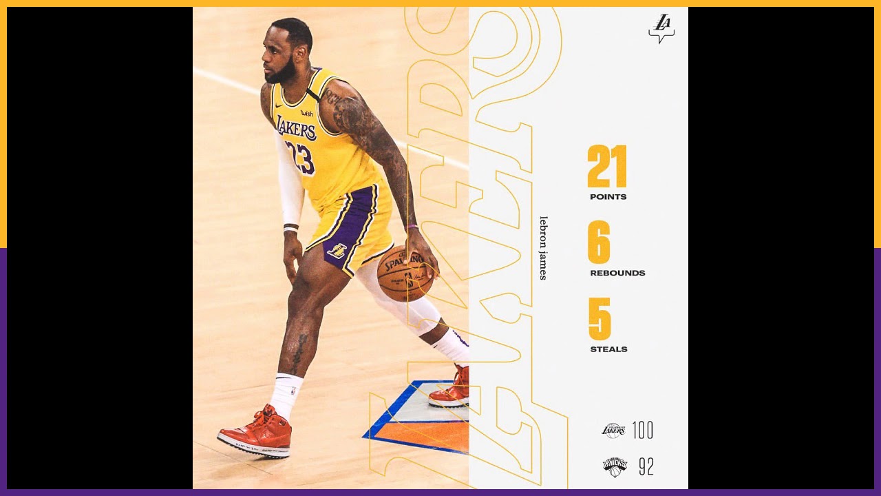 Game 44 Lakers at Knicks Analisi audio della gara YouTube Game 44 Lakers at Knicks Analisi audio della gara YouTube