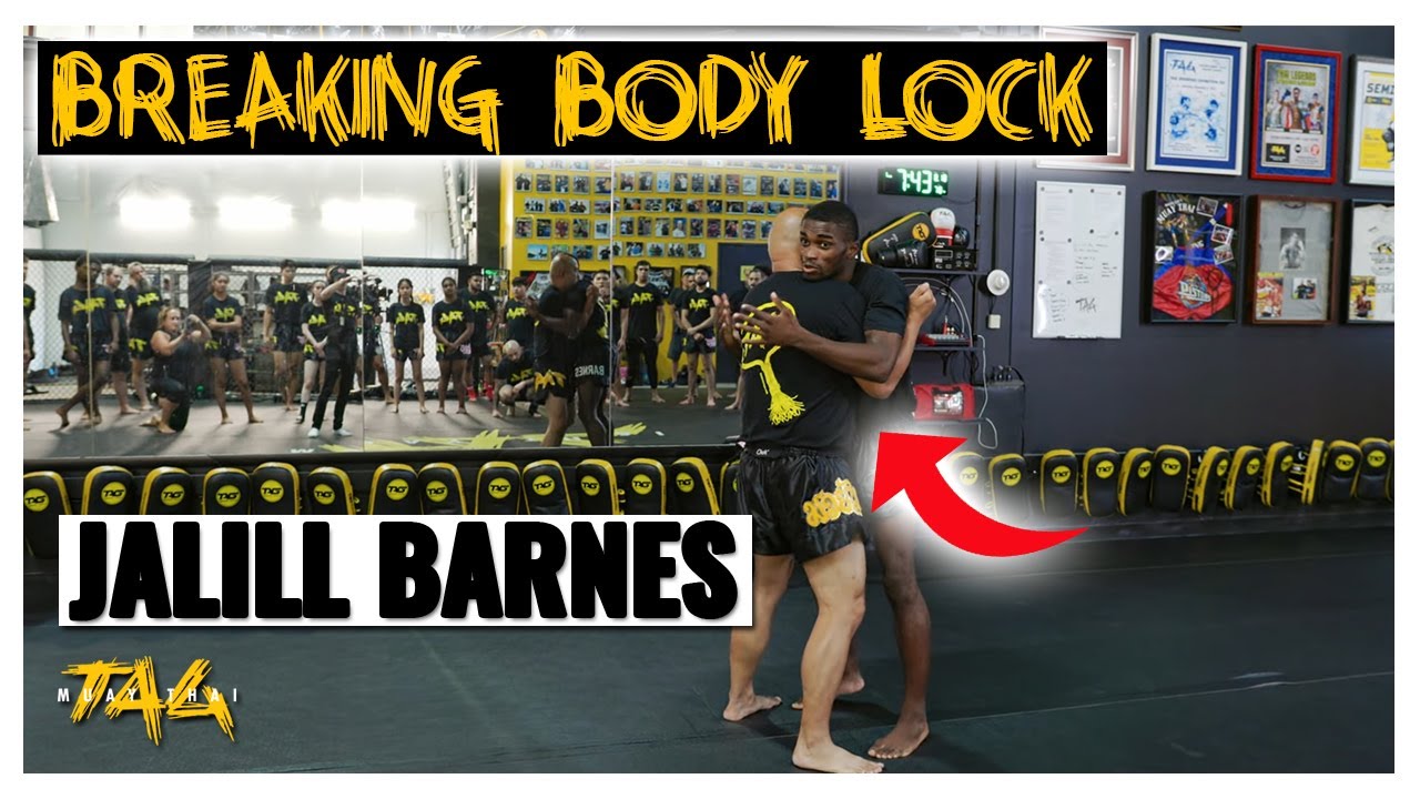 Muay Thai Clinch - Breaking Body Lock with Jalill Barnes