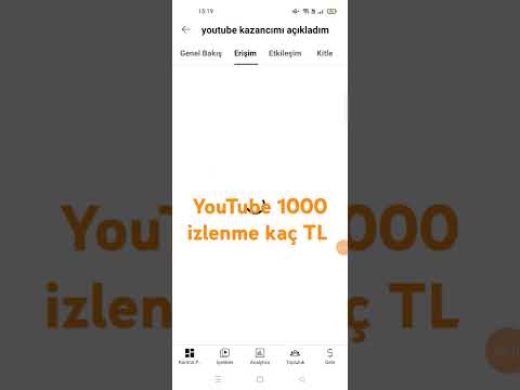 YouTube 1000 izlenme