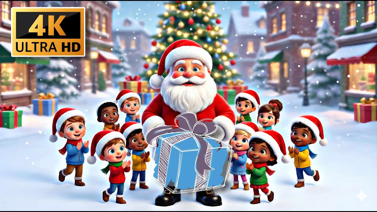 Clap Clap Christmas 🎄 | Fun Kids Christmas Song | Santa Dance Cartoon