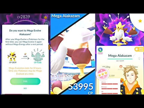 MEGA ALAKAZAM 100% ESTÁ PRONTO - POKEMON GO, Cris