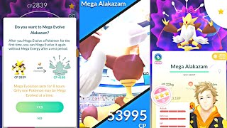Omg😲 Got Mega Alakazam in pokemon go. 