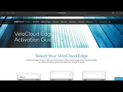 VMware SD-WAN e03: VeloCloud Edge Unboxing & Activation