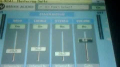 Max audio EQ korg pa3x problem