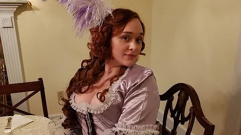 Sewing a McCall's Angela Clayton 18th Century Patt...