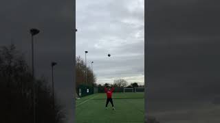 Incredible Football First Touch 😱😳 #Shorts