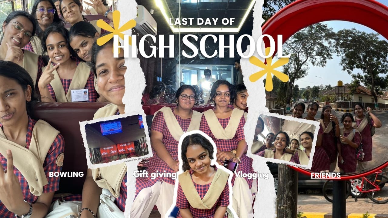 Last day of high school (12th grade) - first vlog - YouTube