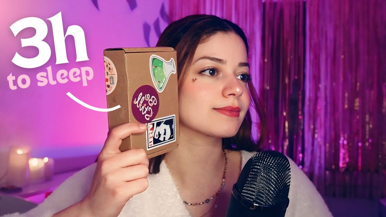 3H d'ASMR 💖: triggers, blabla proches et suite de StoryTeller pour dormir ! (on discute)