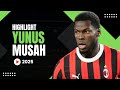 Yunus Musah Skills Highlight 2024 Milan Yunus Musah Skills Highlight 2024 Milan