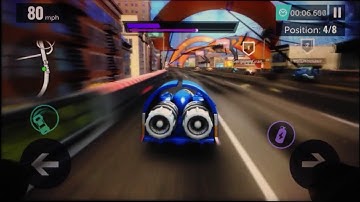 Hot Wheels Infinite Loop - Cross Class Racing Tournament | Power Rocket | 0:25.751