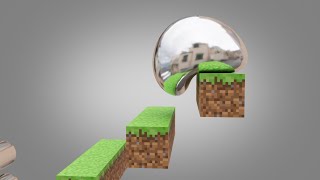 Softbody in Minecraft V08