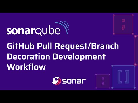 GitHub Pull Request/Branch Decoration with SonarQube