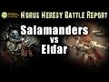 Salamanders vs Eldar - Horus Heresy 30k Battle Report Ep 7