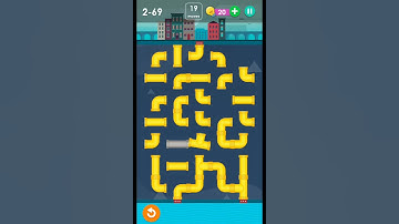 Smart puzzles pipes normal level 69 #how to solve pipes level 2-69