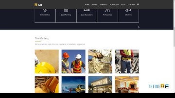 Responsive Construction Joomla Template - NAH        Garen Naiche
