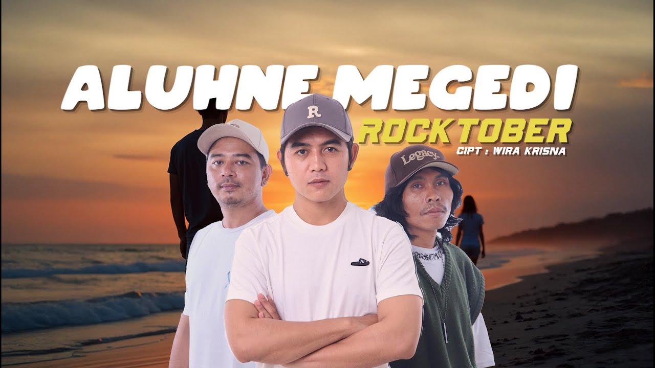 LIRIK ALUHNE MEGEDI - ROCKTOBER ( Official Lyric Video )