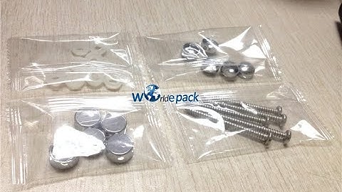 Hardware Packing Machine| Bathroon Hardware Accessories Counting Packing Machine