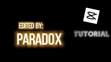 How To Make The *BEST* Ident On CapCut *TUTORIAL*