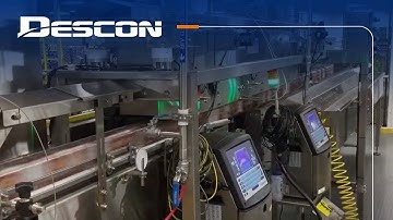 Descon Conveyor - Empty Can Handling for Flex Can Line at 1300cpm