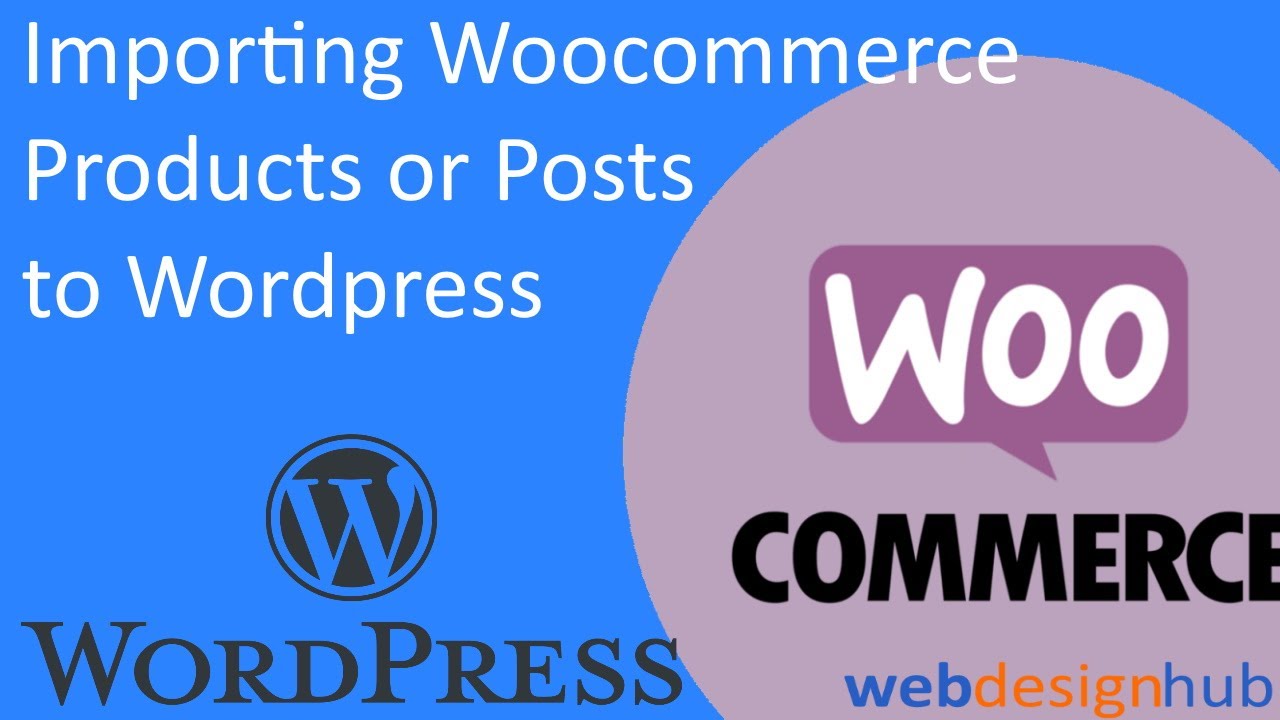 Import woocommerce. Products XML.