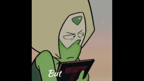 Sad Peridot and Lapis Edit
