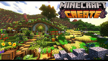 I Started the World I Always Wanted with Minecraft Create Mod and Ars Nouveau!