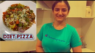 Homemade Diet Pizza | Easy Recipie | Rippy Koul