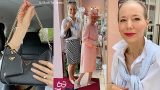 Vlog: SLG's in My Louis Vuitton Trouville; Shirtdress OOTD; Lunch  Campiello, Naples, FL – JLJ Back To Classic/