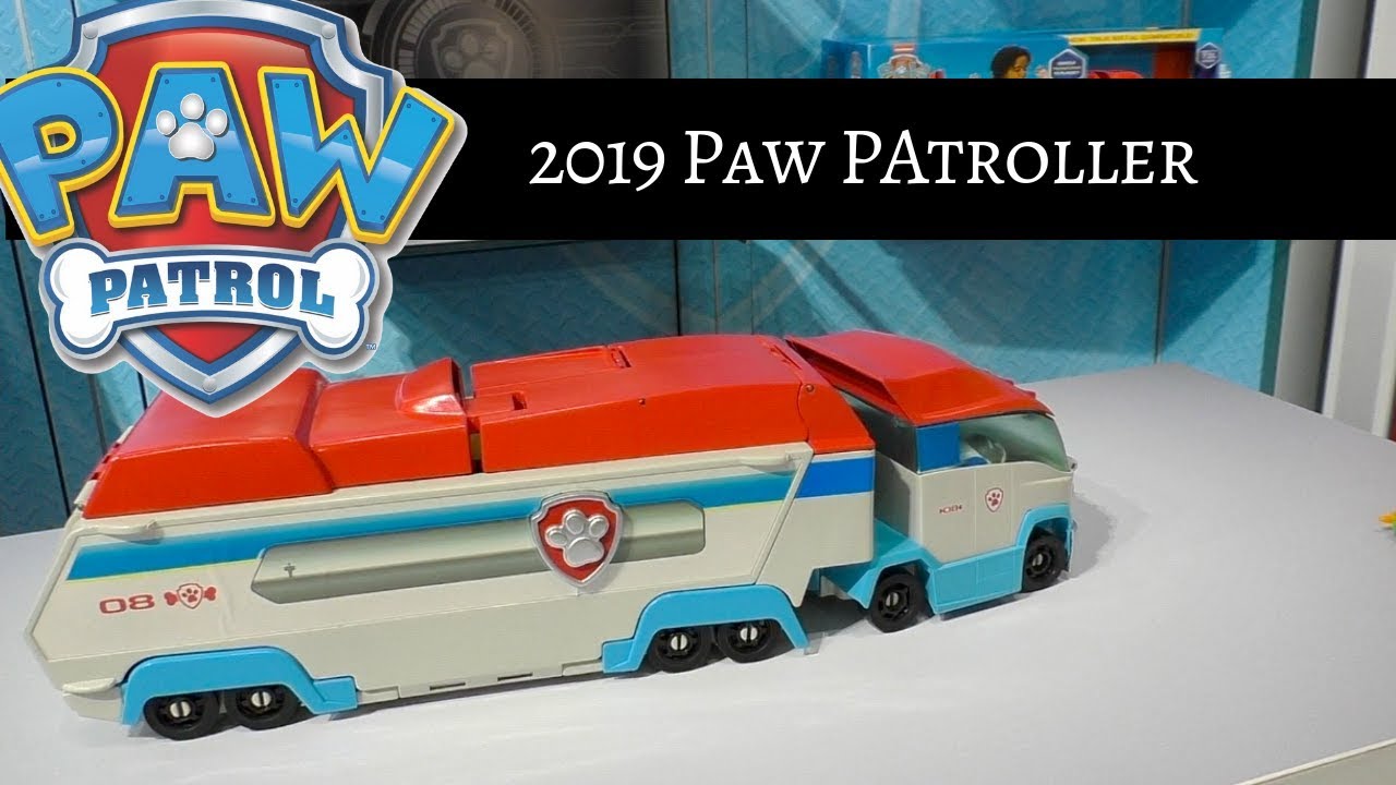 paw patrol van toy