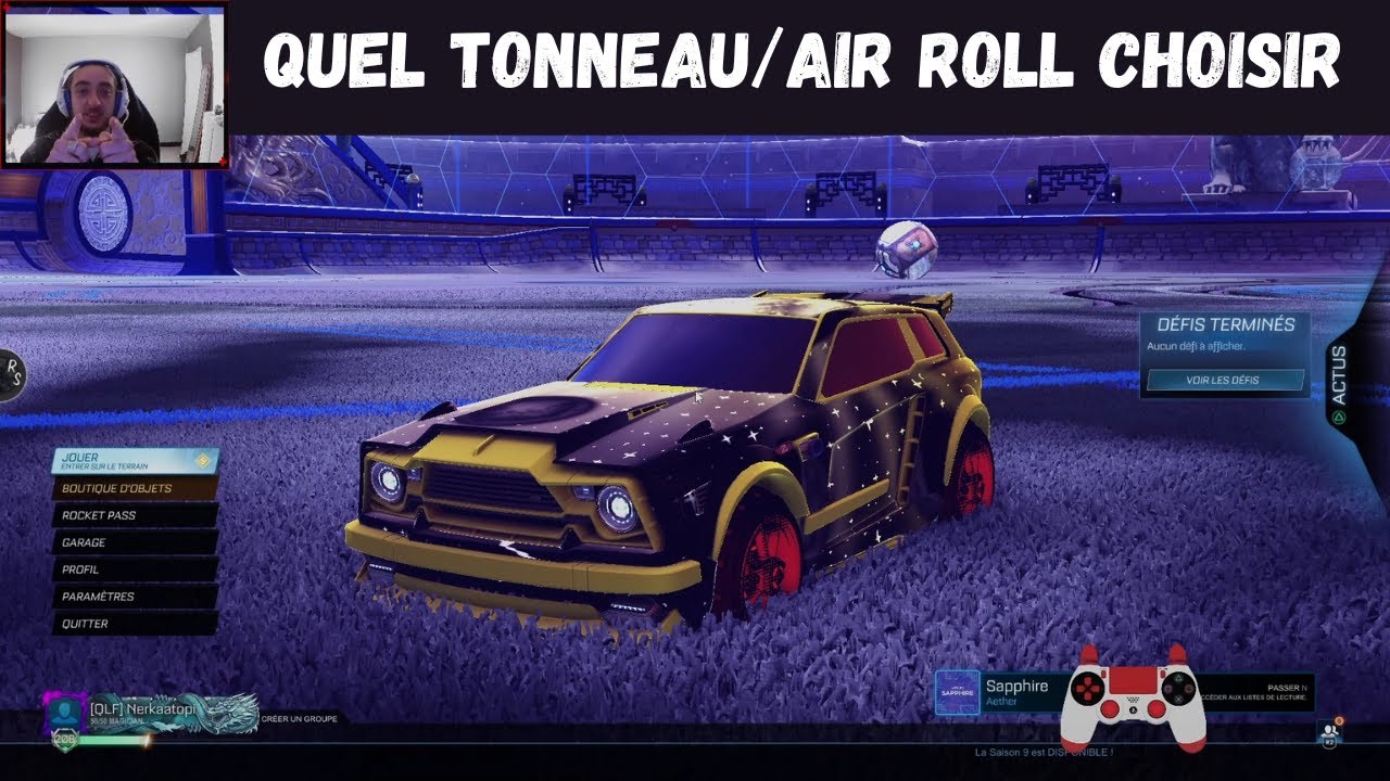 Tonneau gauche/droit ou libre, Le quels choisir ? ROCKET LEAGUE - YouTube