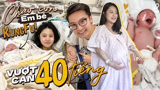 Vlog#120 HÀNH TRÌNH SINH EM BÉ 40 TIẾNG Ở MỸ CỦA GÀ TÂY TÂY / BIRTH VLOG